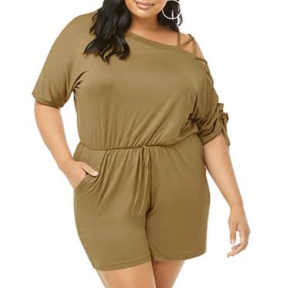 One-Shoulder Romper